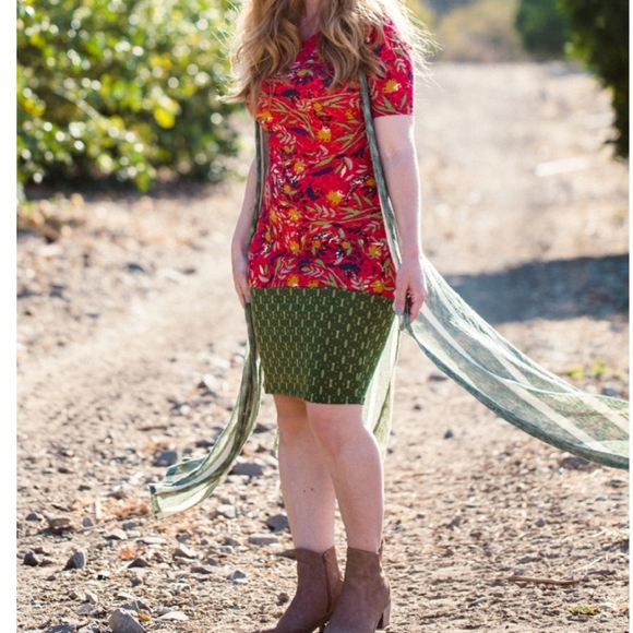 LuLaRoe Julia Dress - Picture 10 of 11